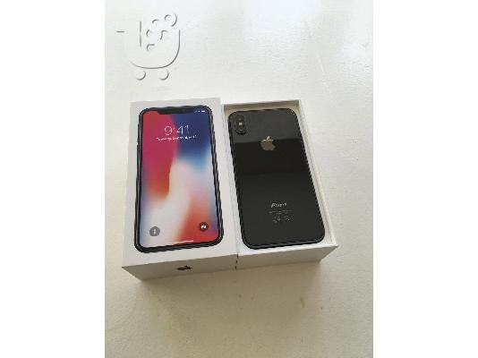 PoulaTo: Μάρκα Νέο Apple iPhone X - 64GB - ΜΑΥΡΟ Boxed (O2) A1901 (GSM)